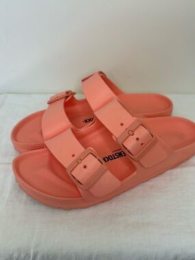 Birkenstock EVA Madrid Sandals - Coral size 37
